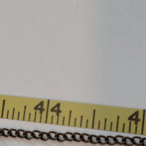 Vintage Genuine Flapper Faux Black Grey Pearls Stations and Crystal Iridescent - Picture 10 of 10